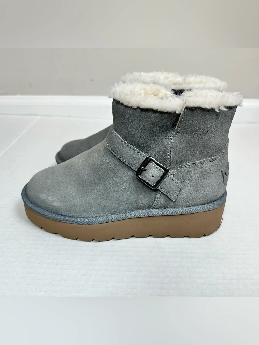 Koolaburra by UGG Kelissa Mini Women's Ankle Boot in Gray Size US 6.0